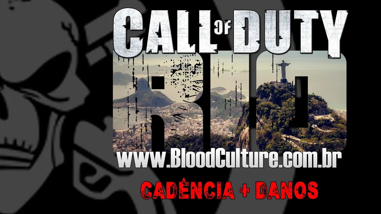 Call of Duty Rio | Cadência das Armas + Danos