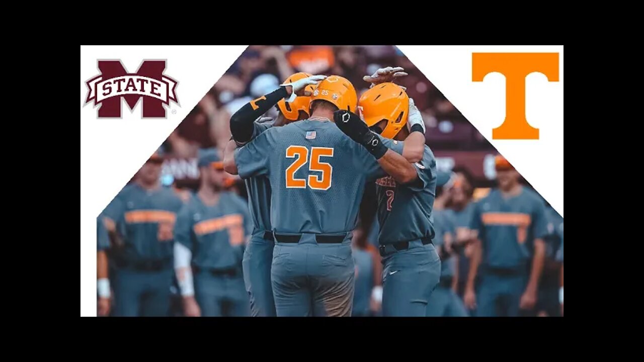 #1 Tennessee vs Mississippi State Highlights | 2022 College Baseball Highlights