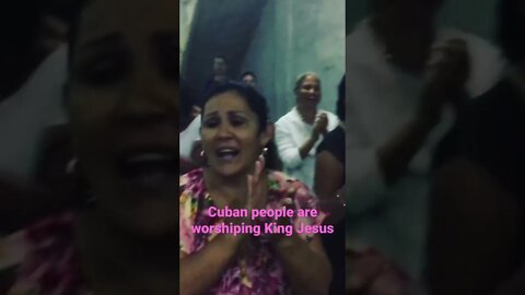 The people of Cuba are turning to Jesus and worshipping Him.