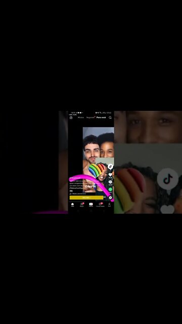 TikTok faz campanha do orgulho 🏳️‍🌈 #short