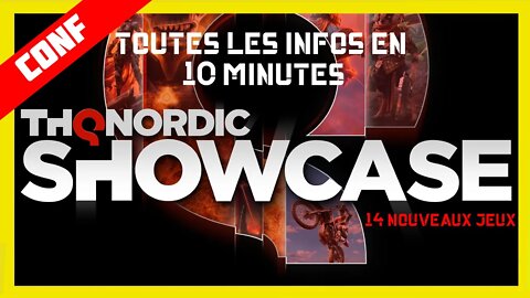 Résumé THQ Conférence 14 Nouvelles Annonces ! #THQNordic2022