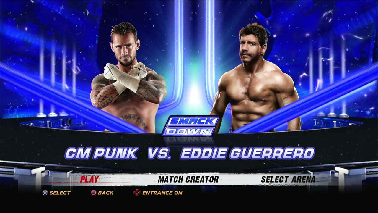 WWE '12 - CM Punk vs. Eddie Guerrero