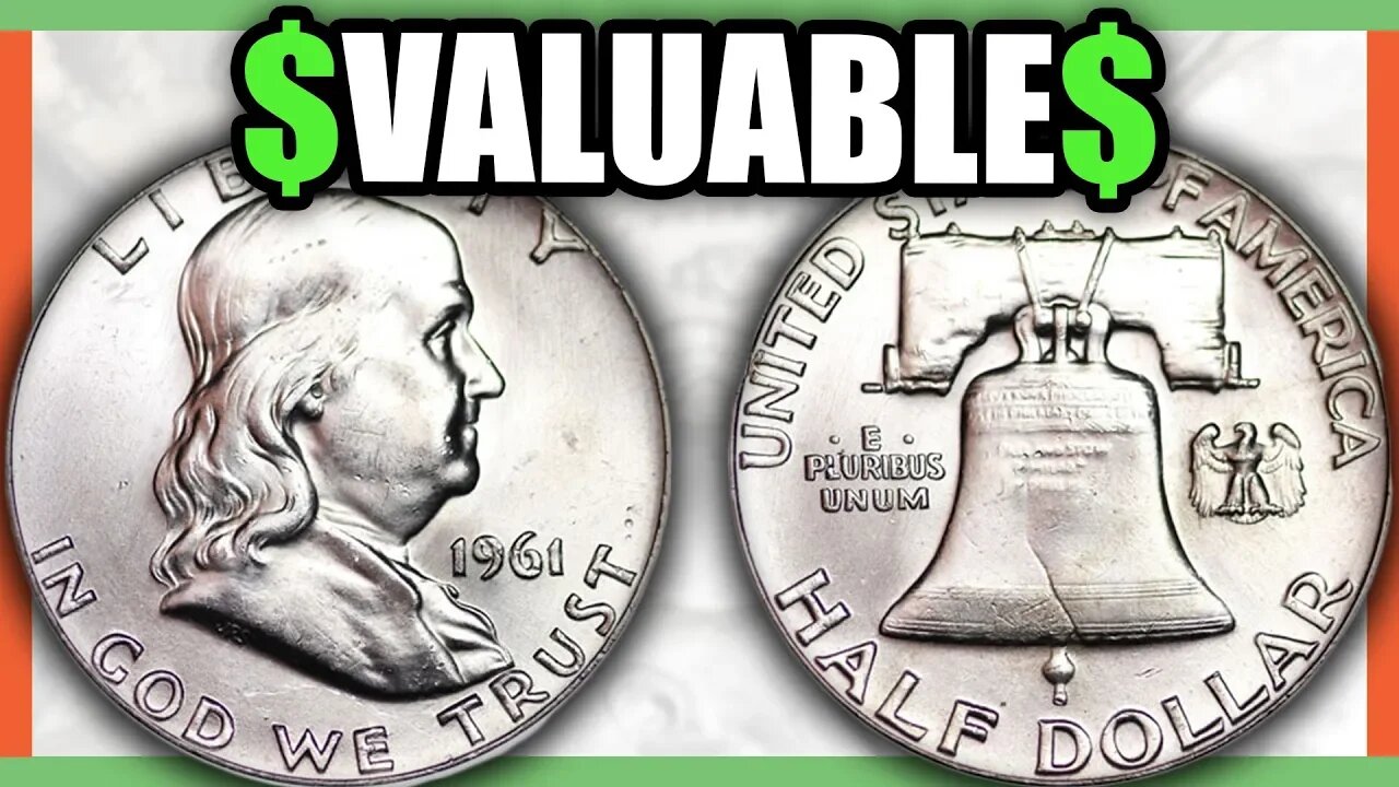 FRANKLIN HALF DOLLARS WORTH MONEY - VALUABLE SILVER COINS TO LOOK FOR