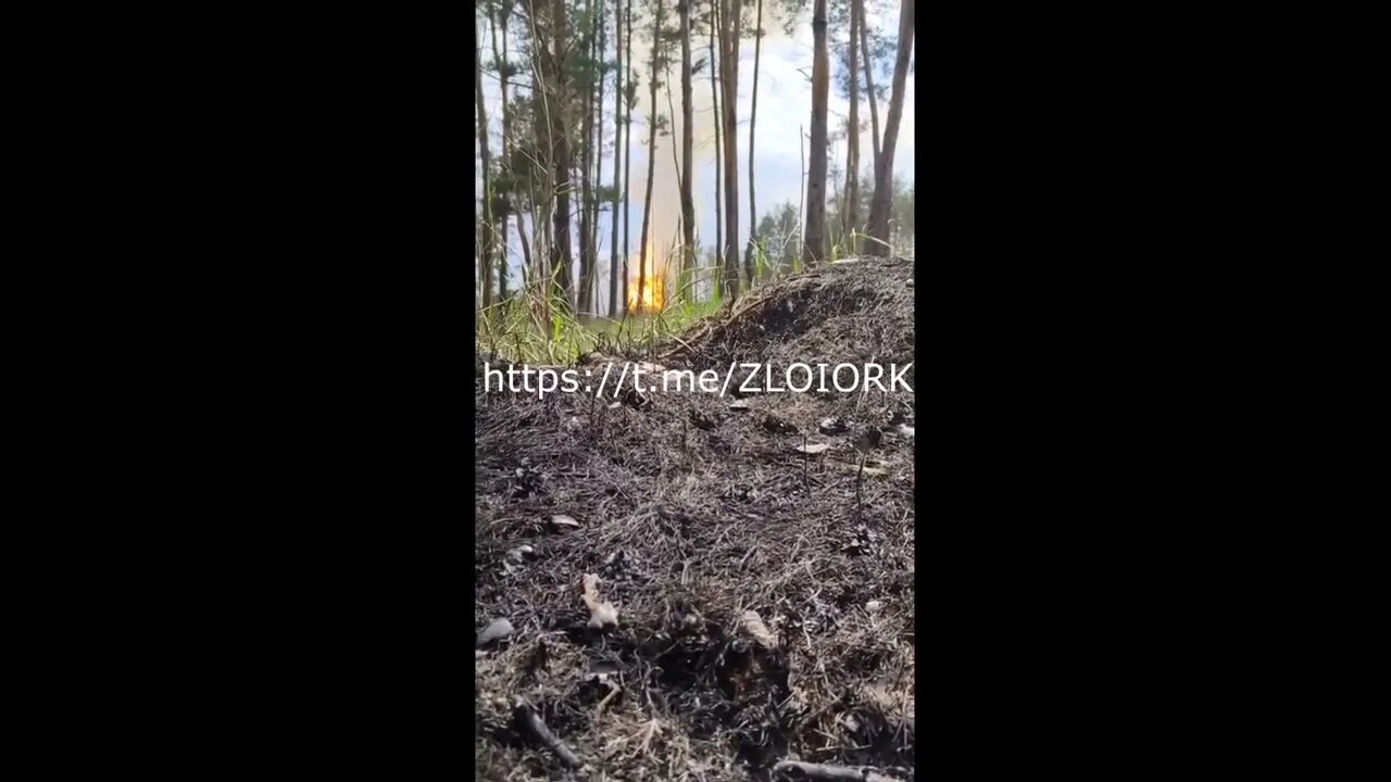 The guys from the RU Airborne Forces covered the road on which the SpN ambushed the AFU 2