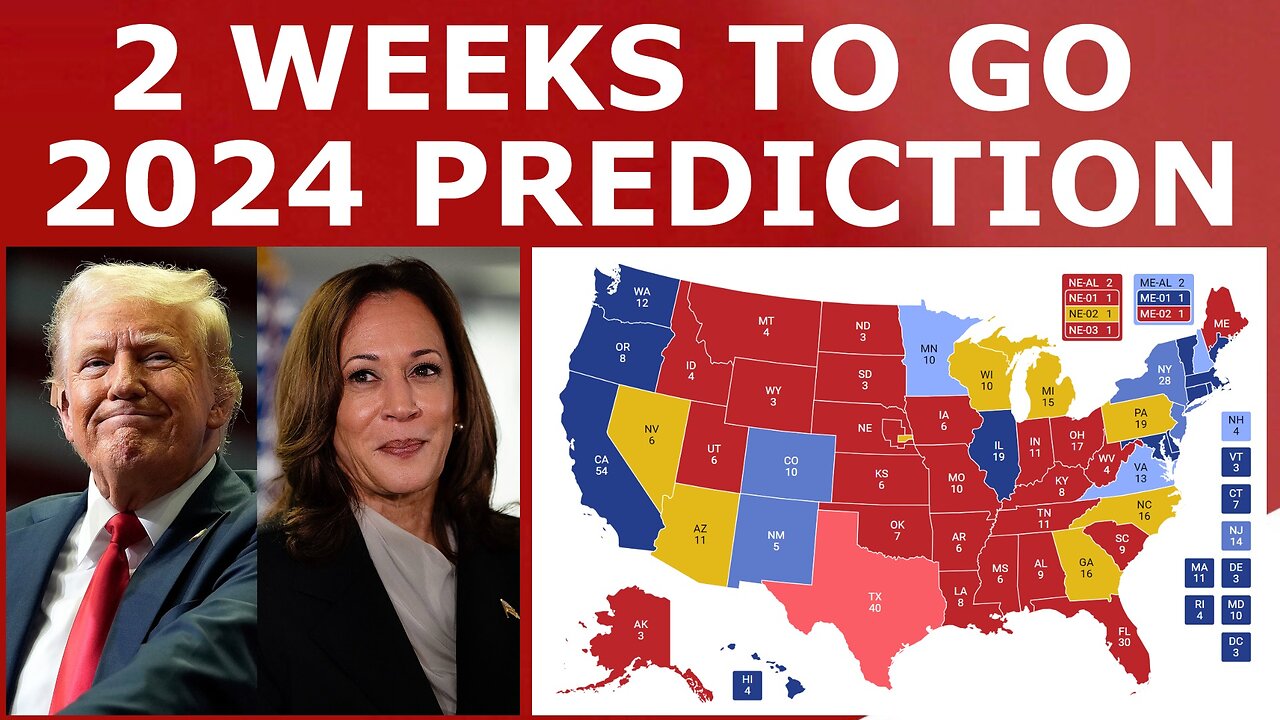 TRUMP vs. HARRIS! - 2024 Presidential Election Prediction (October 22, 2024)