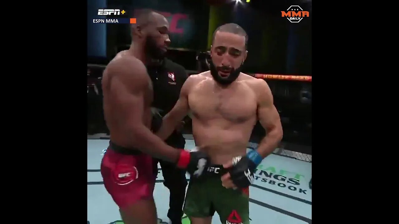 Leon Edwards apologizes to Belal Muhammad after eye poking him