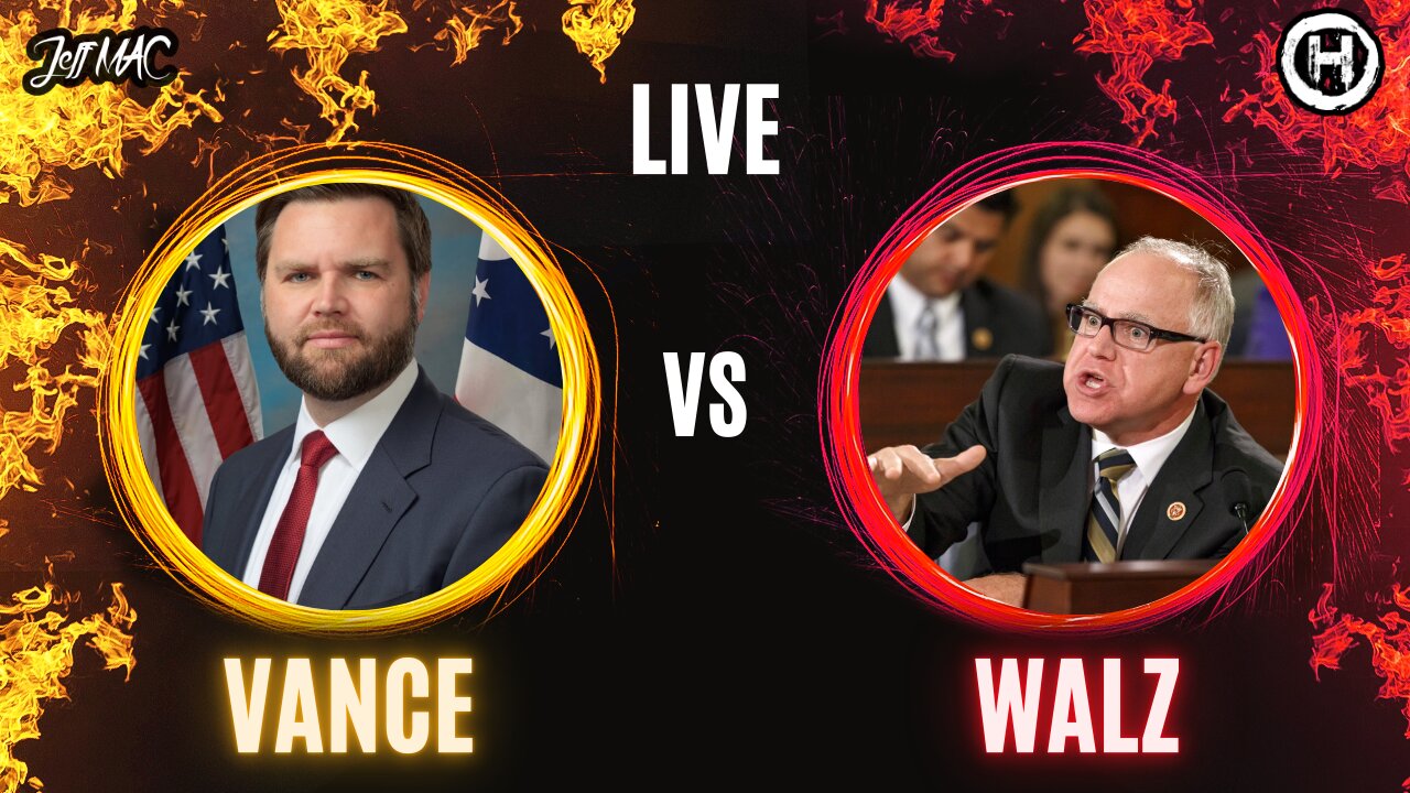 JD Vance vs Tim Walz | Vice Presidential Debate