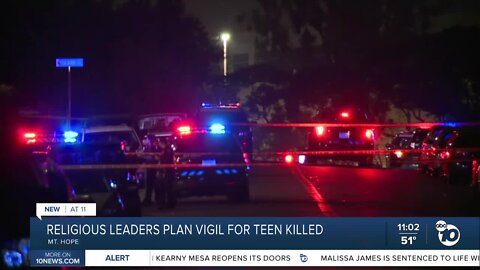 Community leaders plan vigil for teen killed in Mt. Hope