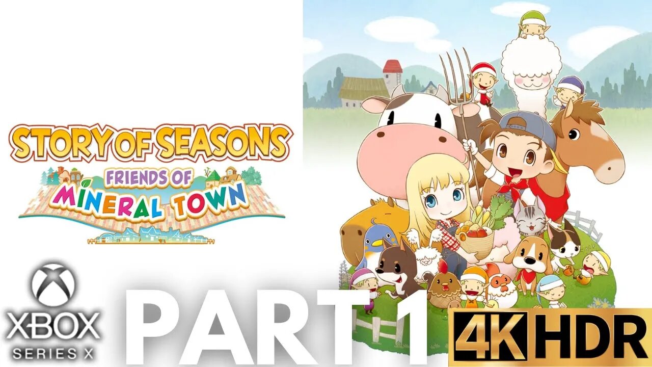 STORY OF SEASONS: Friends of Mineral Town Gameplay Part 1 | Xbox Series X|S | 4K HDR (No Commentary)