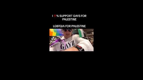 🤣 🌈 Gays for Palestine!