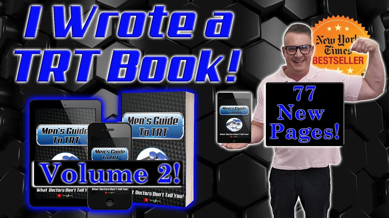 Men's Guide to TRT Volume 2 | Free Update! | 77 New Pages! | TRT Book, TRT Guide
