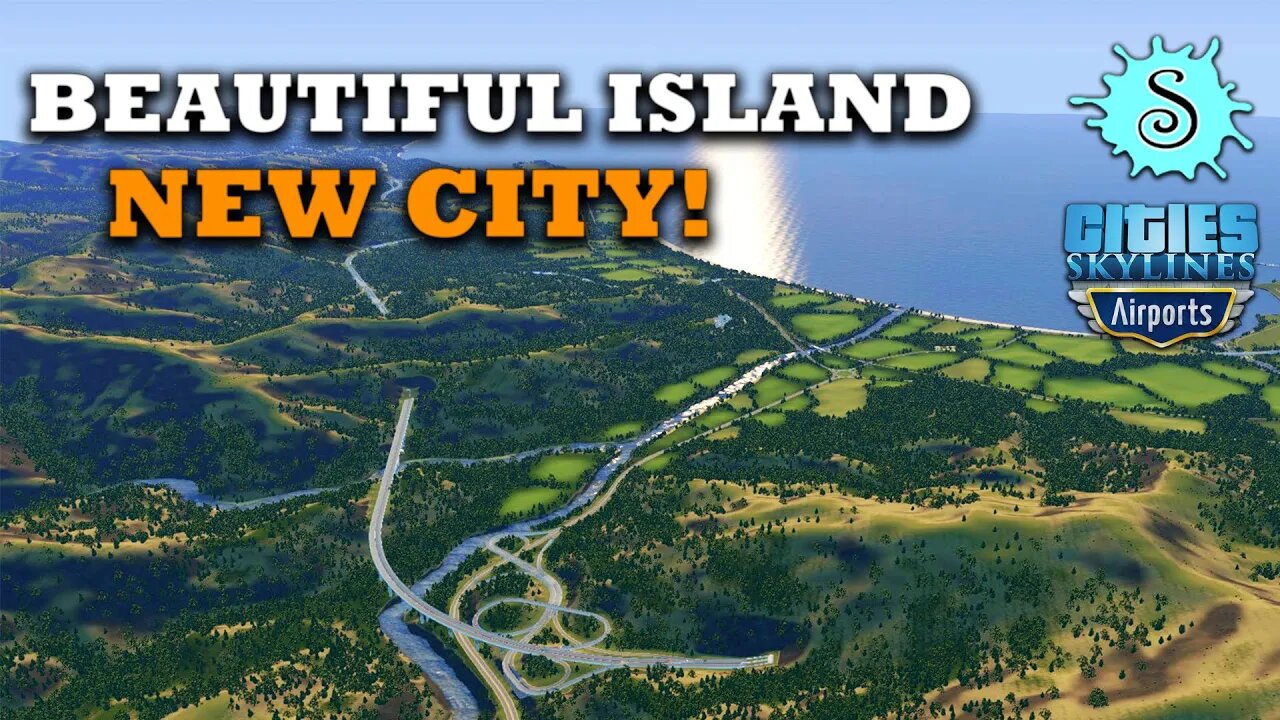 How To Start A New Island Fishing Town | Cities Skylines!