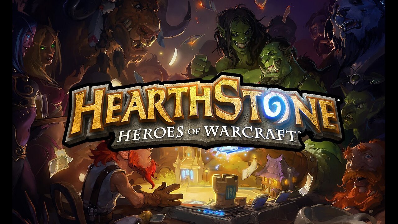 Hearthstone - kurwa wszystko od nowa muszę ogarniać :P [jutub w tle]