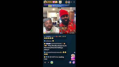 DreBaby lines Rick Rosa who is unbanned & possibly in Motha Tae's agency 12/5/23 #bigoclipandsip