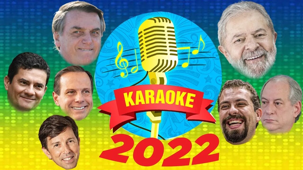 KARAOKÊ DE 22 - Lula, Bolsonaro e outros candidatos soltam a voz!!