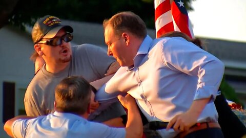 Lee Zeldin blasts soft-on-crime policies after he was attacked at campaign rally
