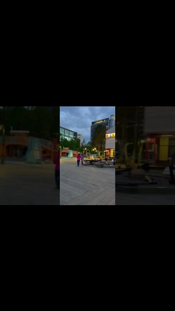 Kibi ship in downtown Halifax