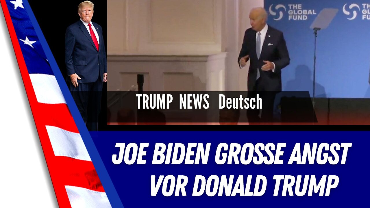 Trump parodiert Biden auf der Bühne