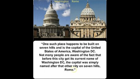 Washington DC was built on land previously known as Rome