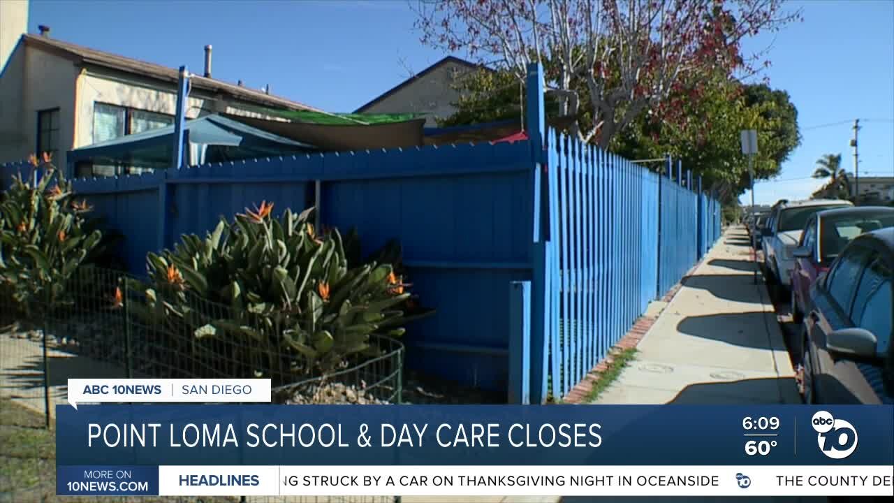 Point Loma day care closes after 55 years