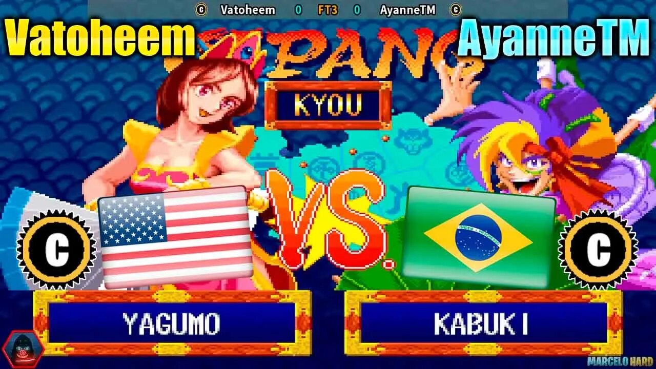 Kabuki Klash (Vatoheem Vs. AyanneTM) [U.S.A. Vs. Brazil]