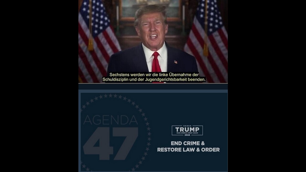 20.02.23 - PRESIDENT TRUMP: CRIME & RESTORE LAW & ORDER