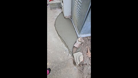 Concrete walkway repain