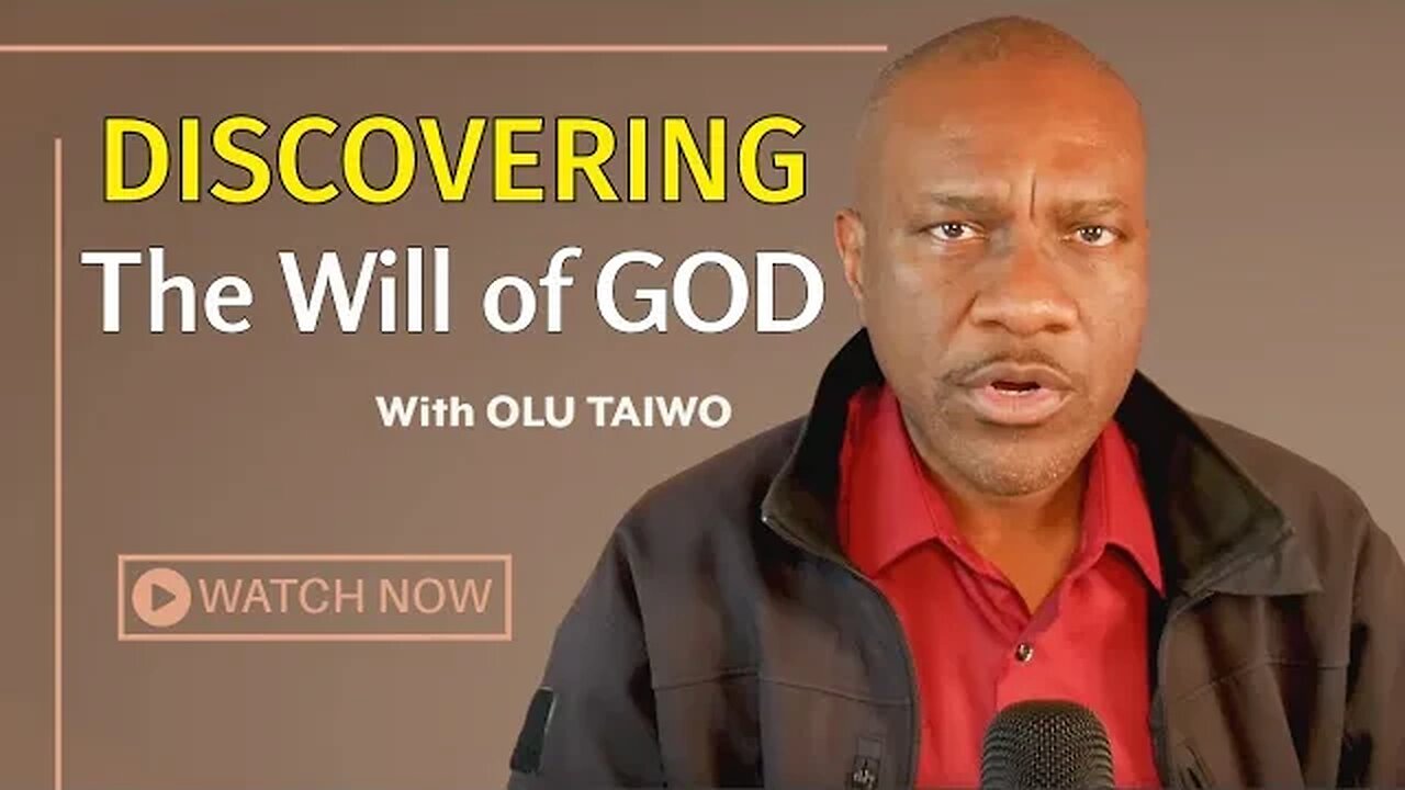 Discovering the Will of God for Your Life | VFLM.org
