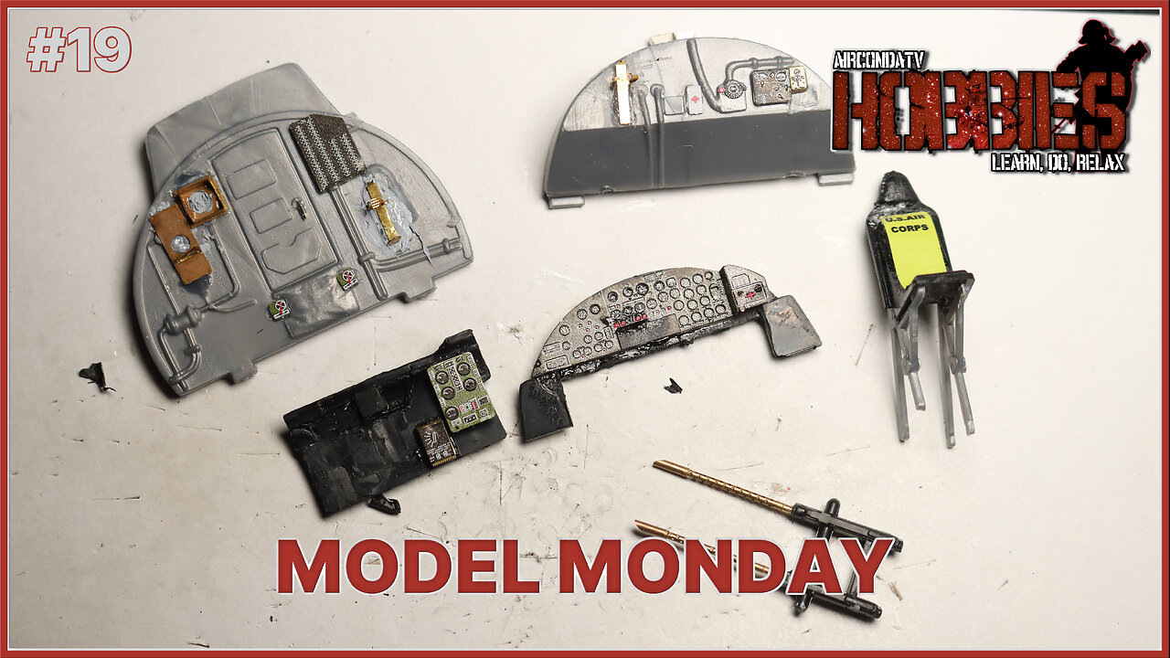 Model Mondays - Maybe Some Day I Will Finish - 1/48 Scale B-17G Flying Fortress