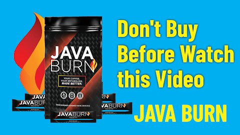 JAVA BURN REVIEW ⚠️ DON'T BUY BEFORE WATCHING THIS VIDEO | JAVA BURN SUPPLEMENT (JAVA BURN)