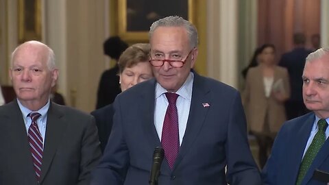 Chuck Schumer: Best Thing To Address Hamas Terrorists Crossing Southern Border Is Pass Biden Bill