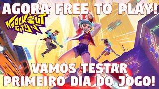 KNOCKOUT CITY FREE TO PLAY: VAMOS EXPLORAR O PRIMEIRO DIA DO MODO GRÁTIS!