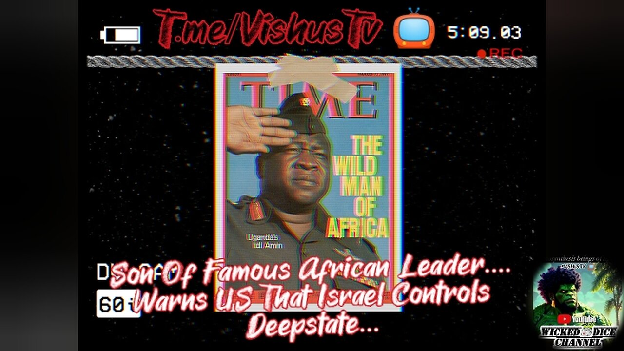 Son Of Famous African Leader... Warns US That Israel Controls Deepstate... #VishusTv 📺