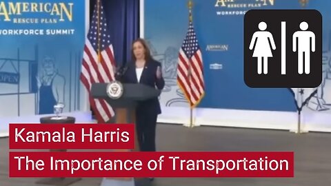 Kamala Harris The Importance of Transportation Word Salad