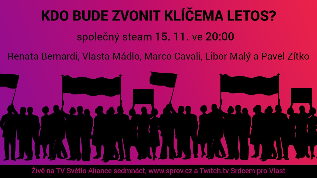 15/11 - SPOLEČNÝ STREAM