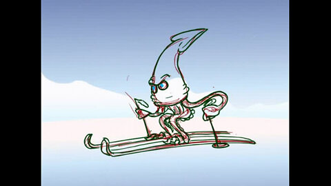 Squid Skier 8-drawing cycle