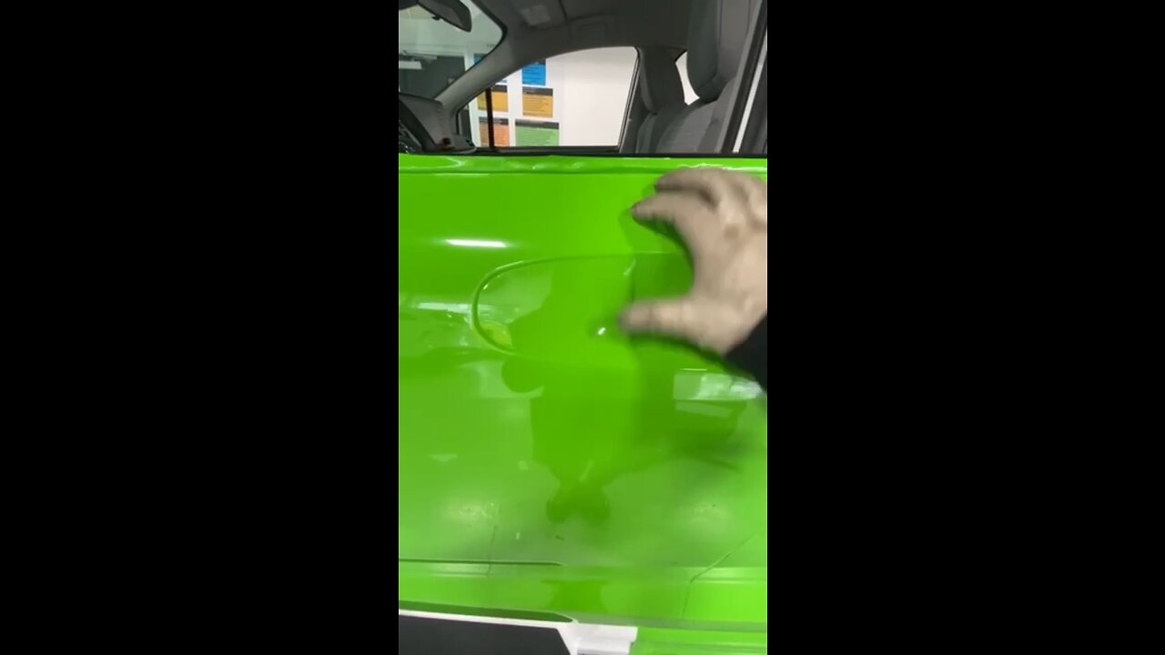 How to wrap the door handle area on your car!