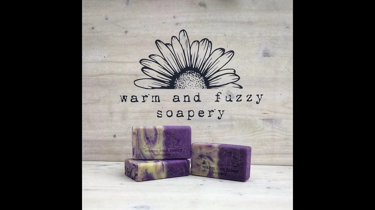 Making Purple Haze Soap