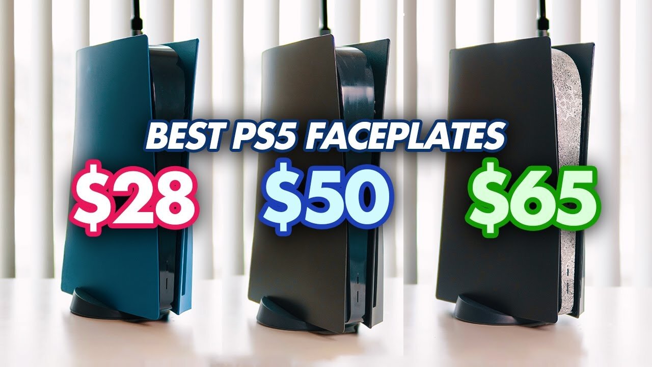 I Bought Every Major PS5 Faceplate So You Don't Have to (Dbrand Darkplate vs CMPShells vs Knock off)