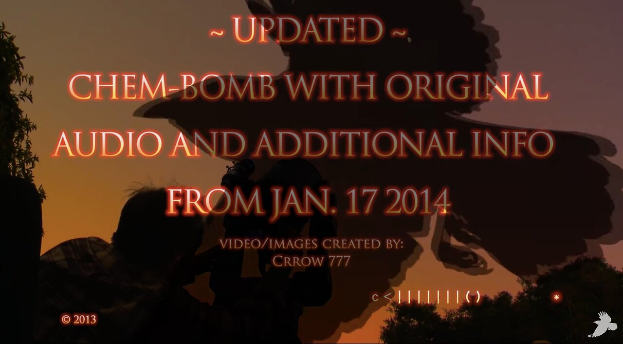 Chem-Bomb Chem Tracking Device over San Diego
