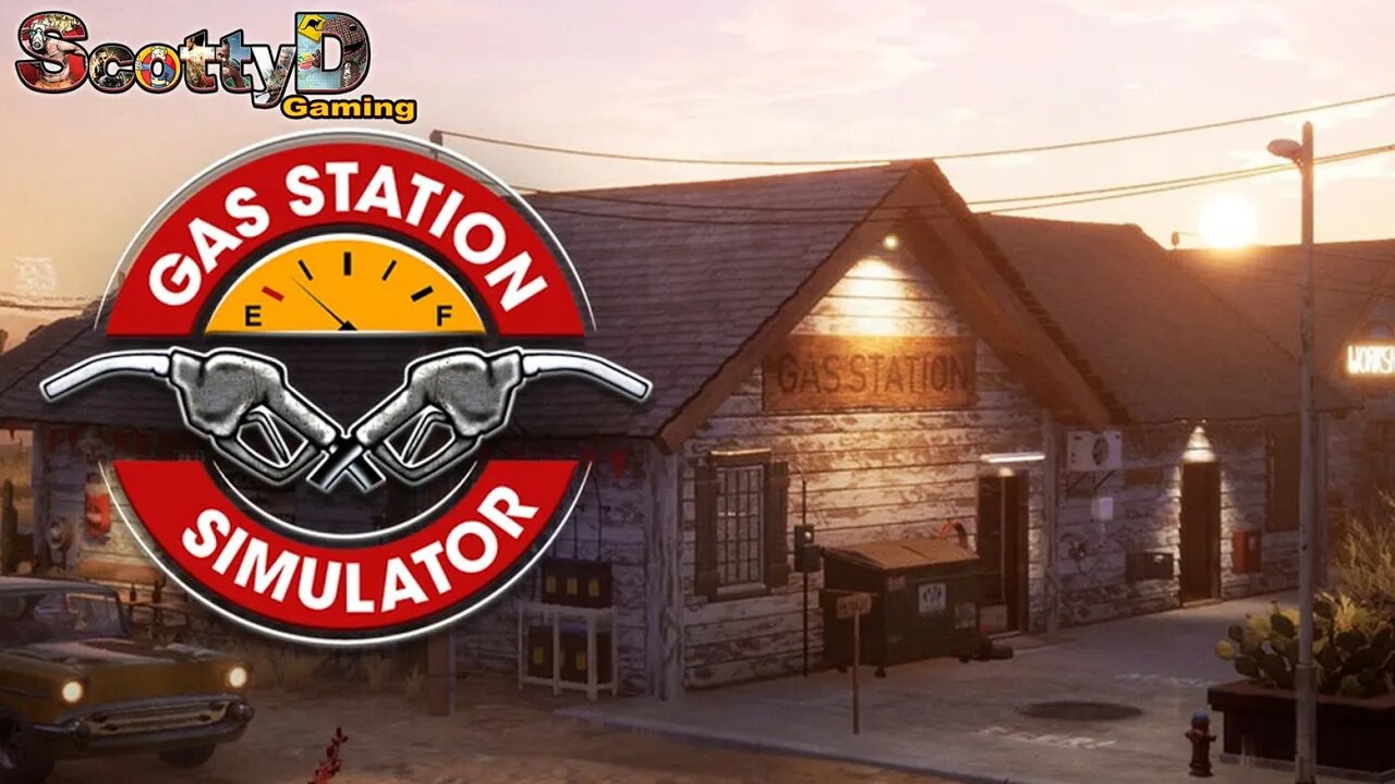 Gas Station Simulator, Part 1 / Complete Business Renovation (Full Game First Hour Intro)