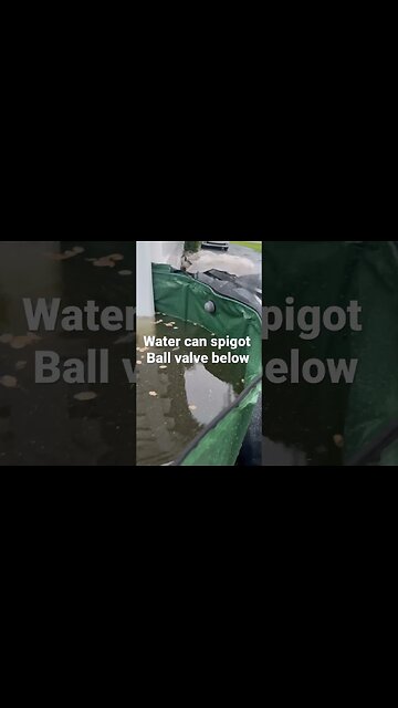 Rain Barrel 100 gallon portable