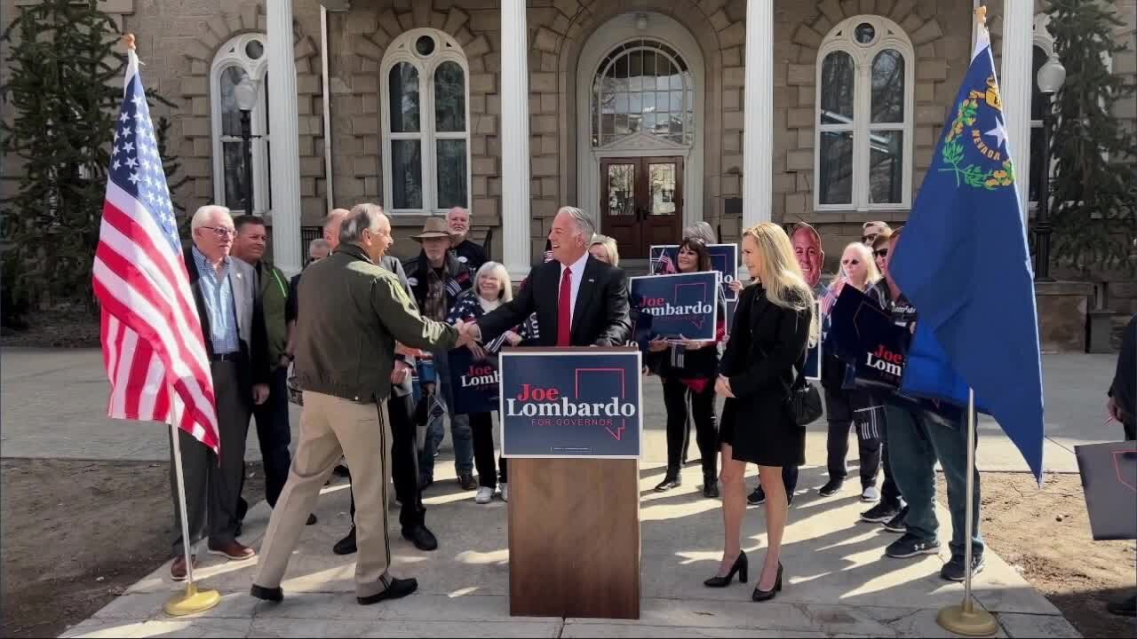 Joe Lombardo to address Nevadans for first time as governor