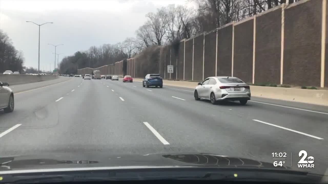 Drivers thinking about safety after Baltimore beltway crash