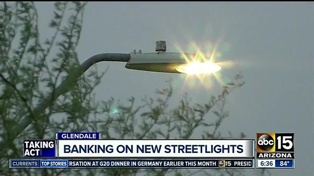 Glendale making "full conversion" to LED streetlights