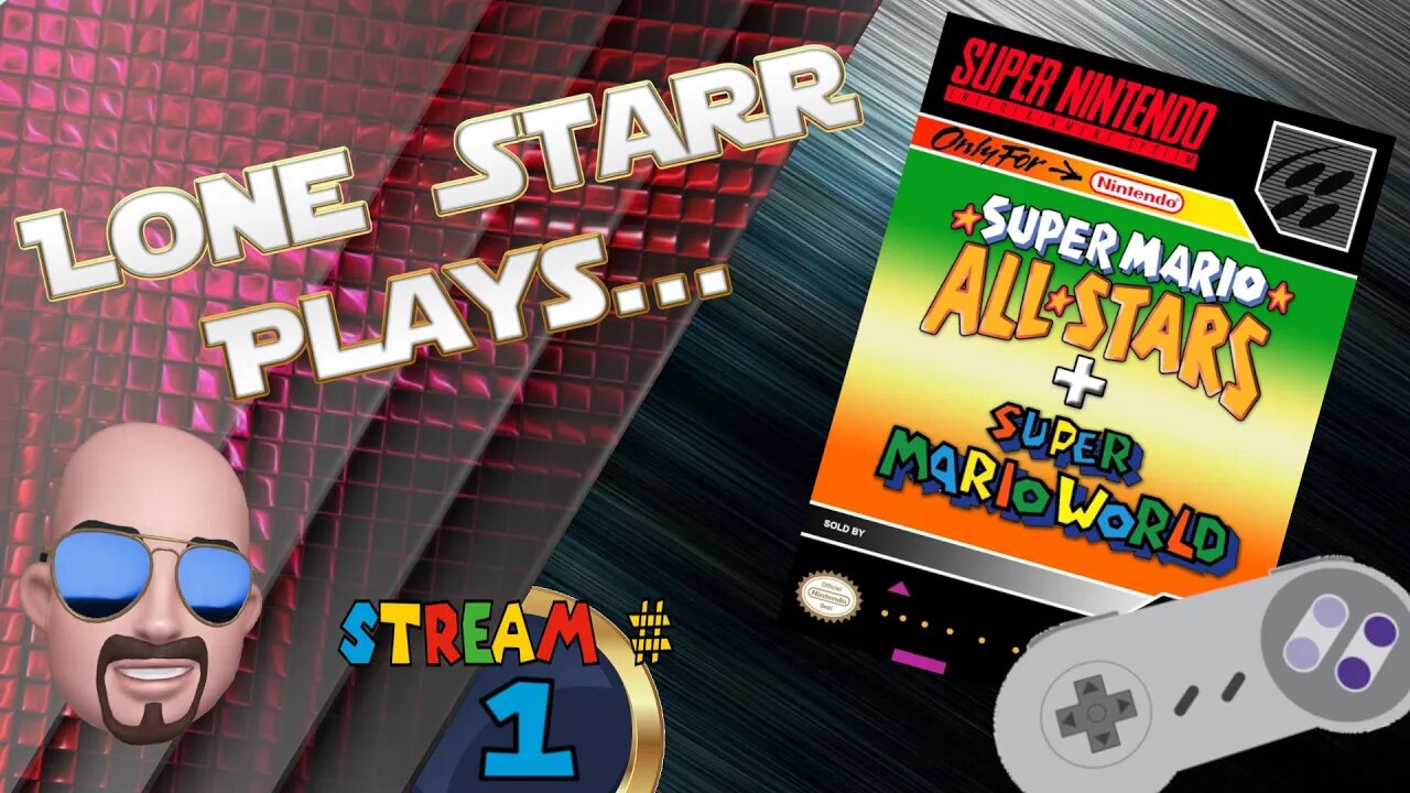 Super Mario All Stars | Super Mario World | Stream #1