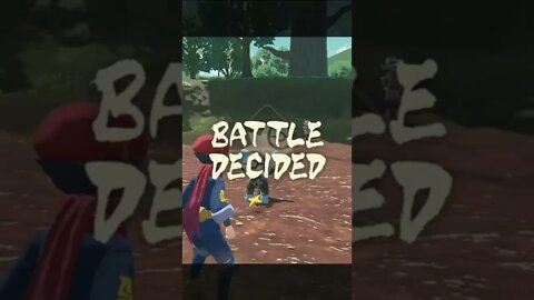 Battle Decided in Pokémon Legends Arceus