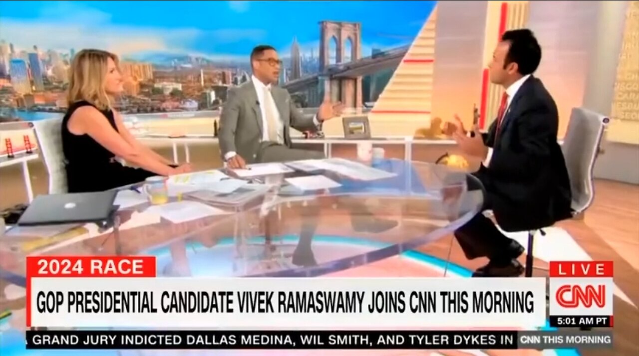 Vivek Ramaswamy Doesn't Take Don Lemon's Race Baiting