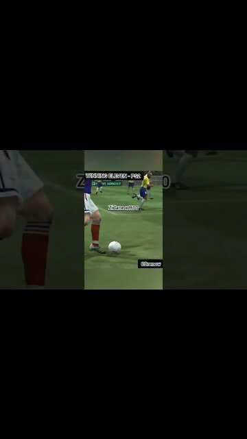 ZIDANE X RONALDINHO GAÚCHO - WINNING ELEVEN ( PRO EVOLUTION SOCCER): PS2