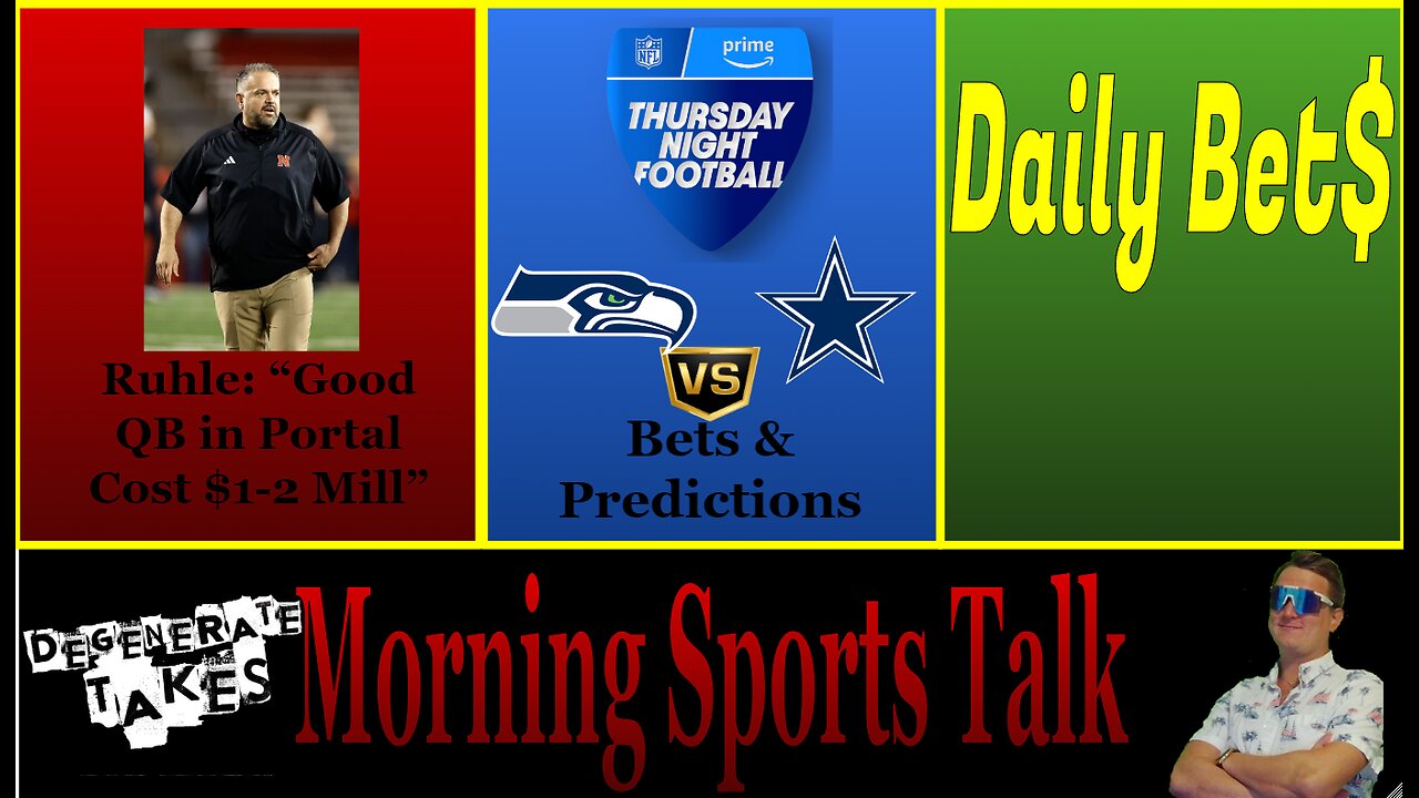 Morning Sports Talk: Dak Prescott Will Prove He is A Top 5 QB Tonight!